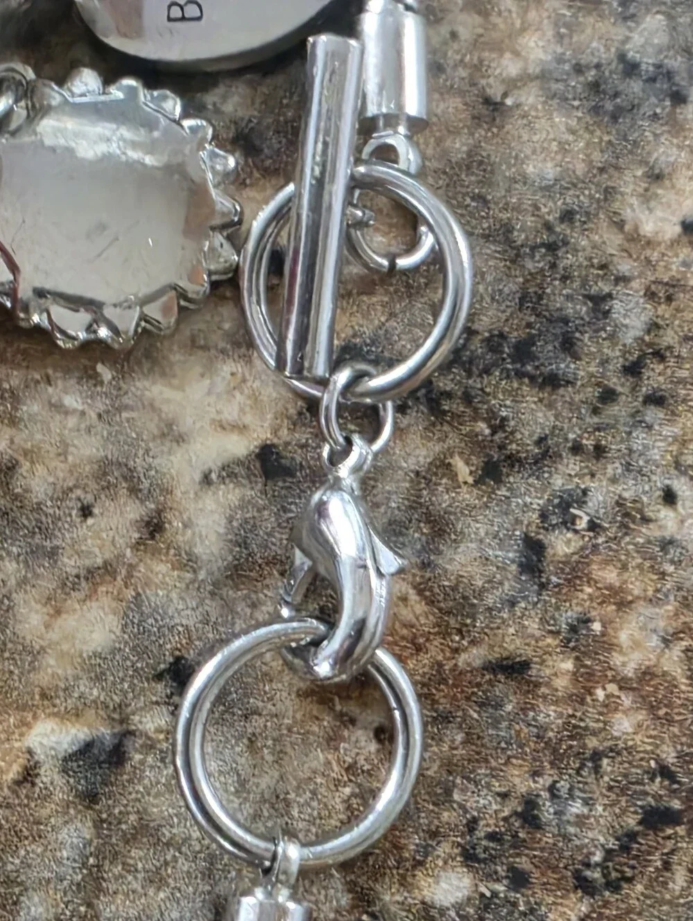 Vintage Charm Bracelet With Bird Charms & 925 Accent Charms.